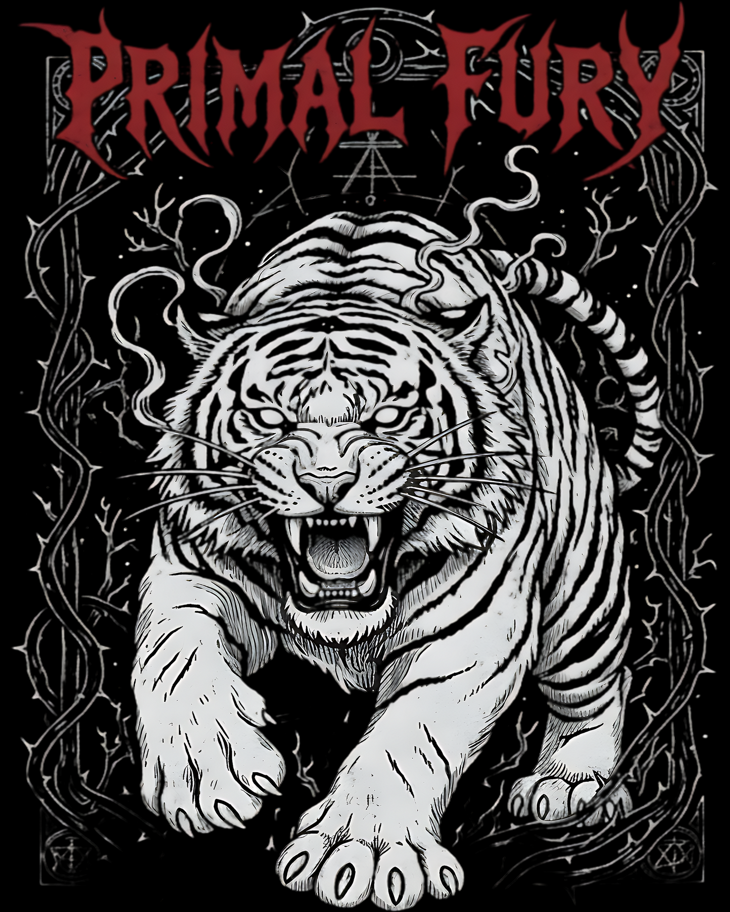 Primal Fury Unisex Oversized T-Shirt