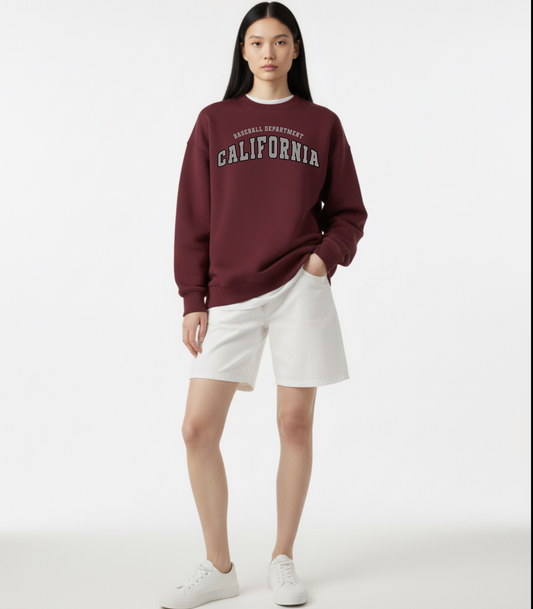 California Unisex Oversized Sweatshirt