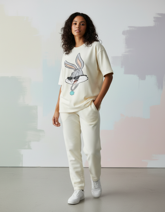 Cool Bunny Unisex Oversized Tee