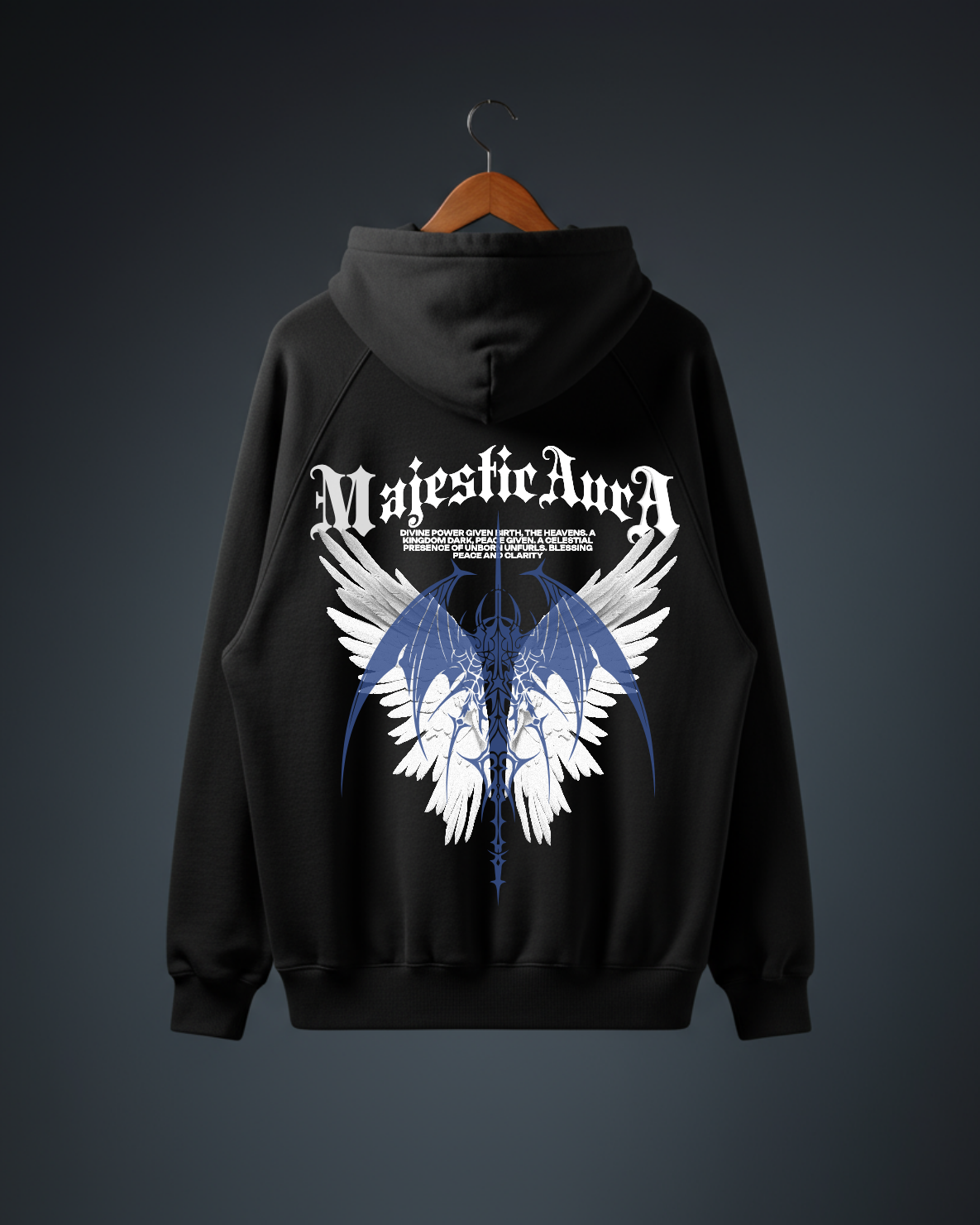 Majestic Aura Oversized Hoodie