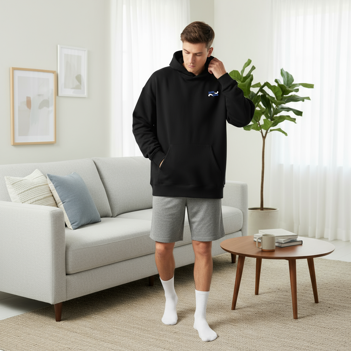 Majestic Aura Oversized Hoodie