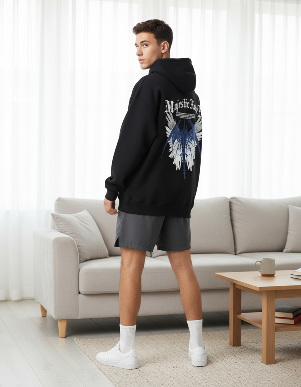 Majestic Aura Oversized Hoodie