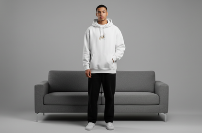 Minimal Sketch Oversized Hoodie