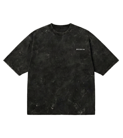 Eclipse Unisex Acid Washed Oversized Tee