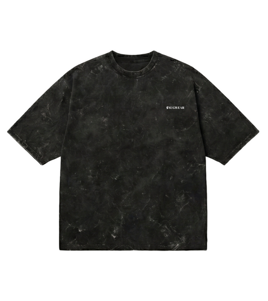 Eclipse Unisex Acid Washed Oversized Tee