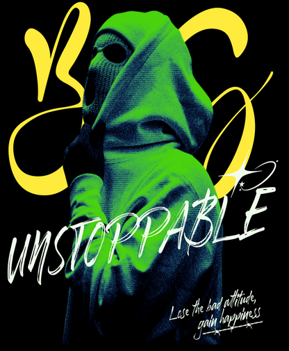 Unstoppable Unisex Acid Washed Hoodie