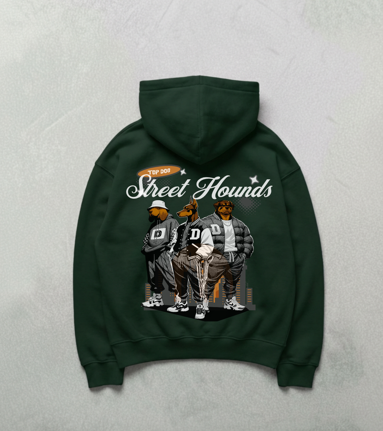 Street Hounds Unisex Oversized Hoodie