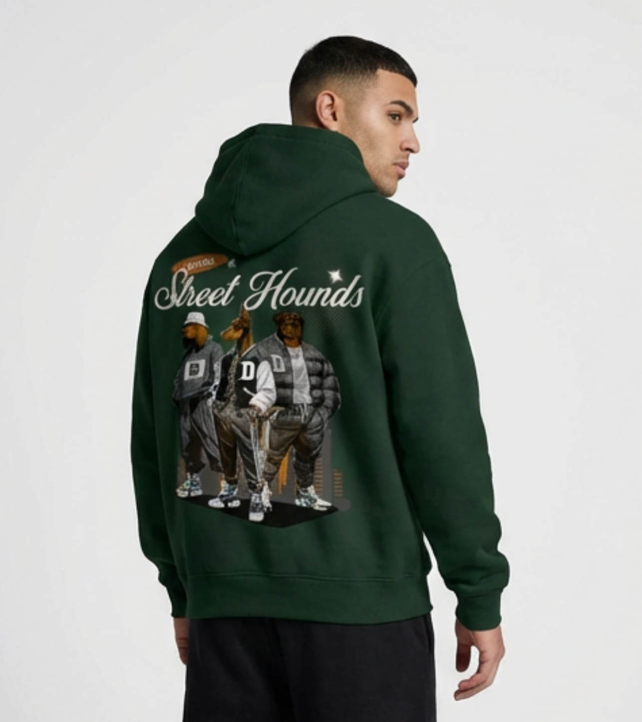 Street Hounds Unisex Oversized Hoodie