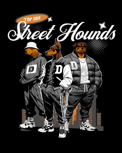 Street Hounds Unisex Oversized Hoodie