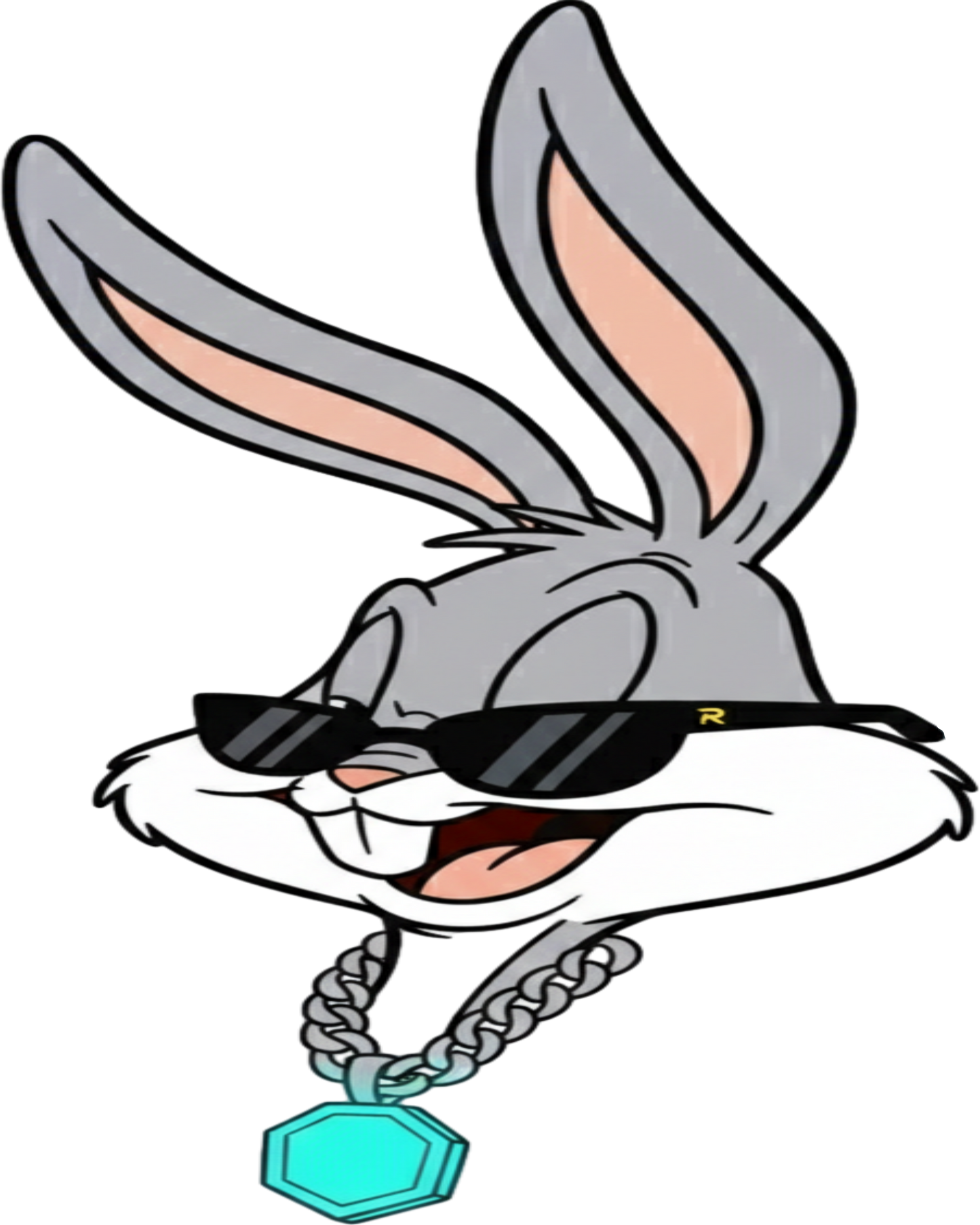 Cool Bunny Unisex Oversized Tee