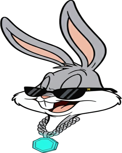 Cool Bunny Unisex Oversized Tee