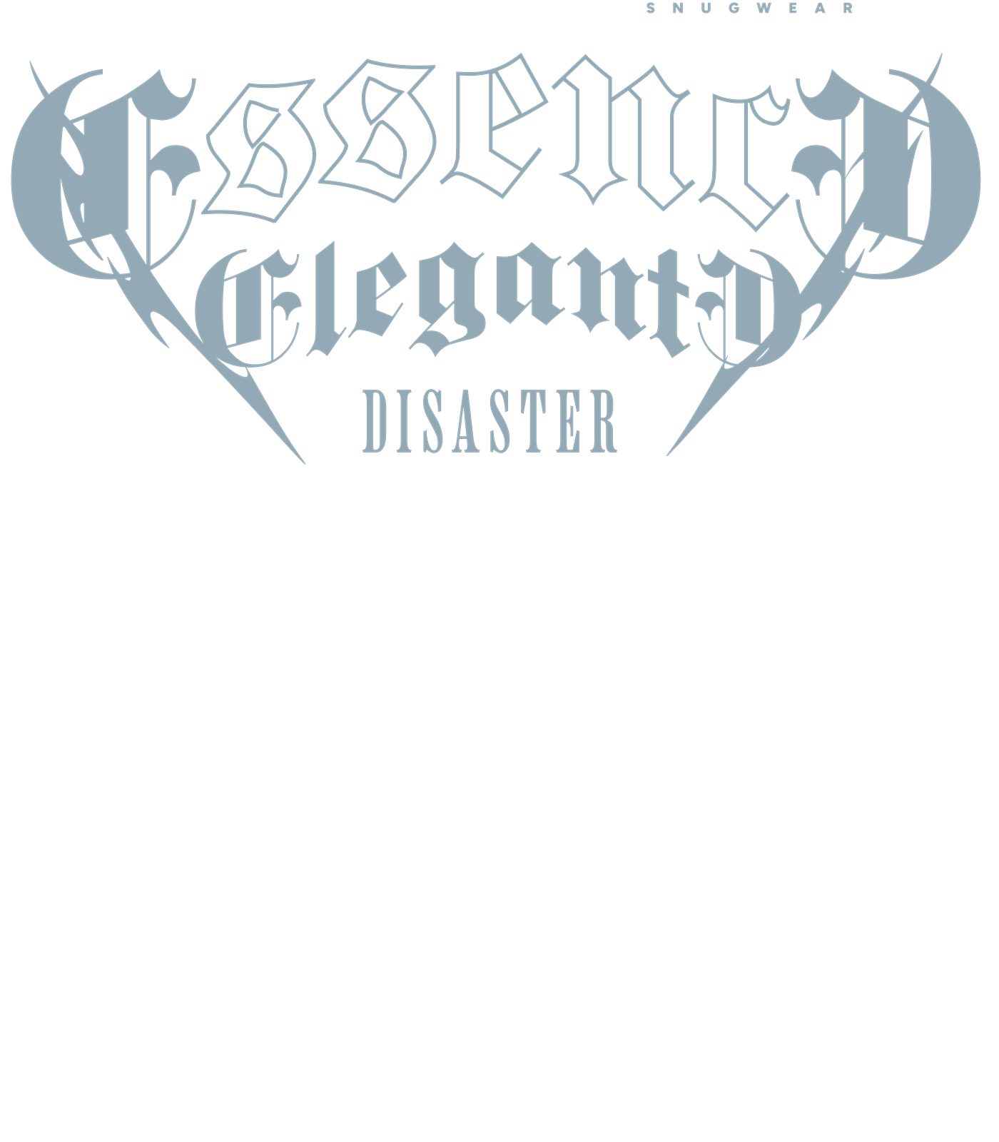 Elegant Disaster Oversized Sweatshirt