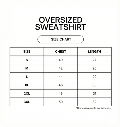 AV Club Unisex Oversized Sweatshirt