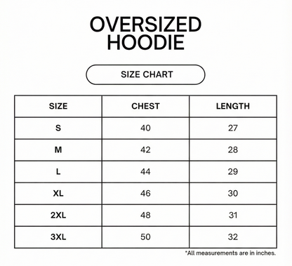 Street Legends Oversized Hoodie