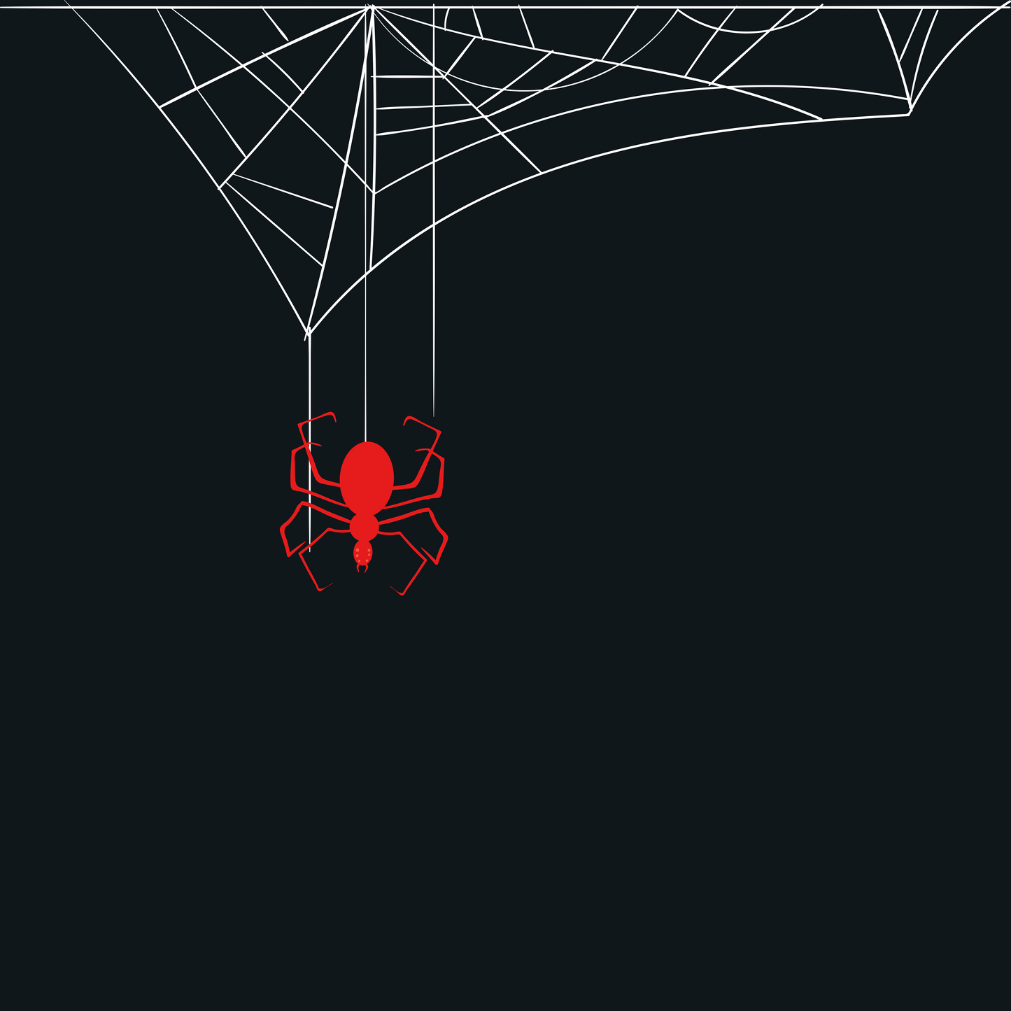 Nightmare Web Oversized Hoodie