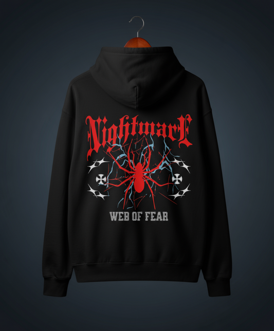 Nightmare Web Oversized Hoodie