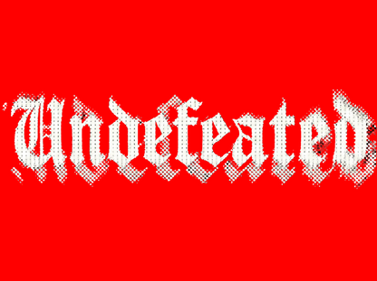 Undefeated Unisex Terry Oversized Tee