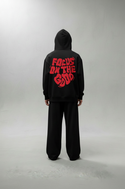 Focus On The Good Unisex Oversized Hoodie