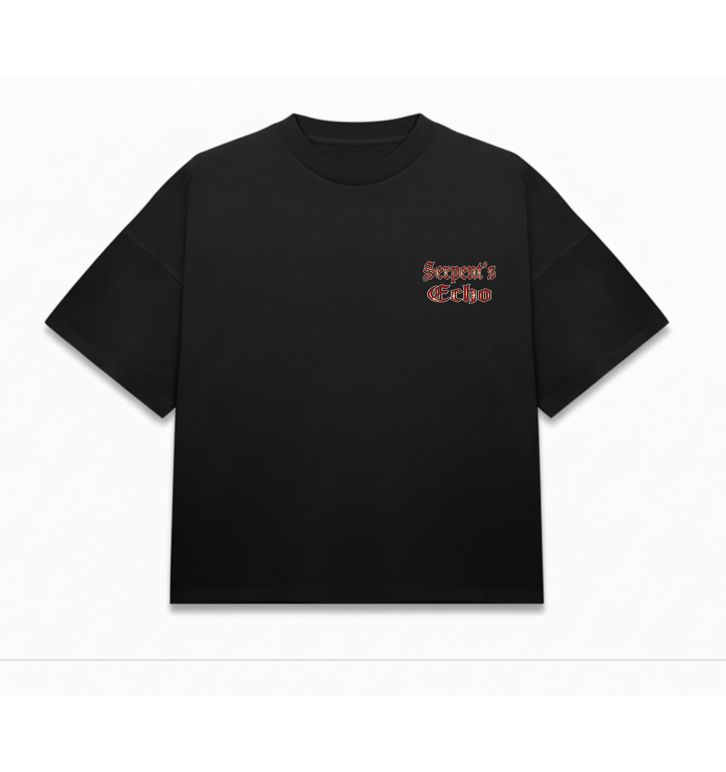 Serpent’s Echo Unisex Oversized Tee