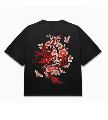 Serpent’s Echo Unisex Oversized Tee