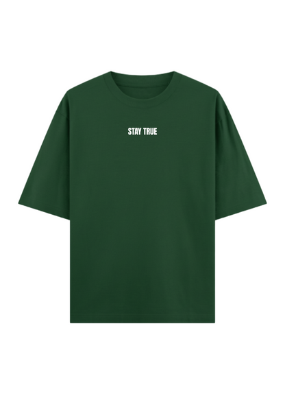 STAY TRUE Unisex Terry Oversized Tee
