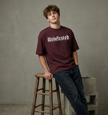 Undefeated Unisex Terry Oversized Tee