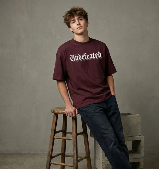 Undefeated Unisex Terry Oversized Tee