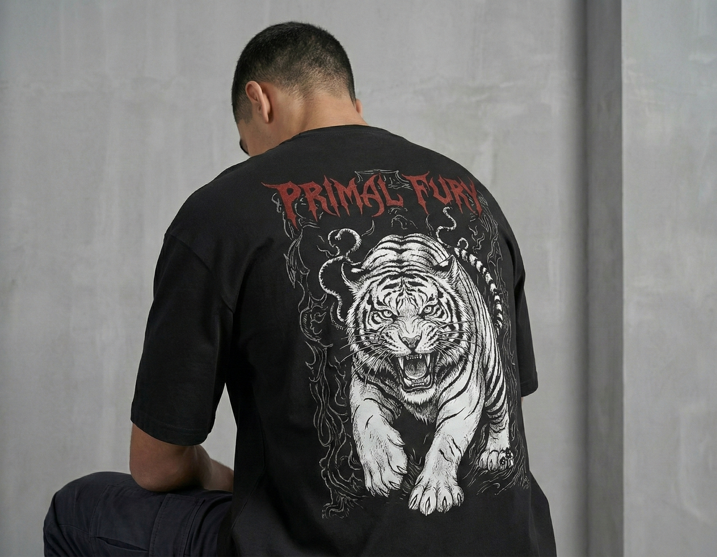 Primal Fury Unisex Oversized T-Shirt