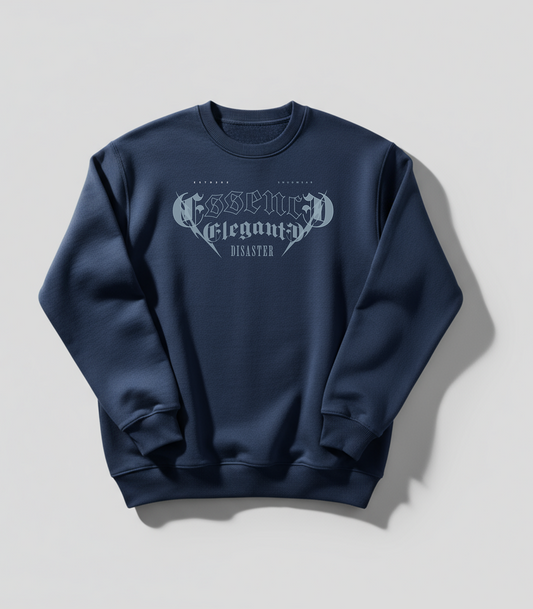 Elegant Disaster Oversized Sweatshirt