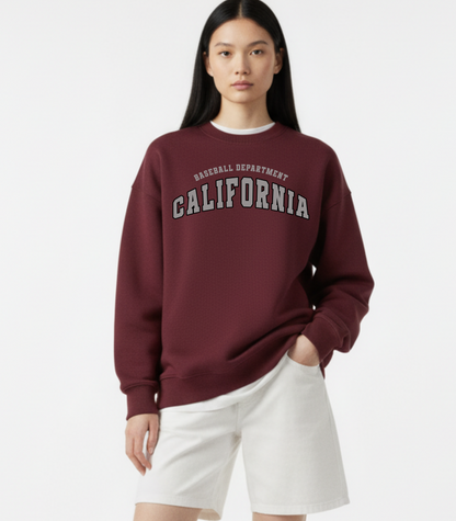 California Unisex Oversized Sweatshirt