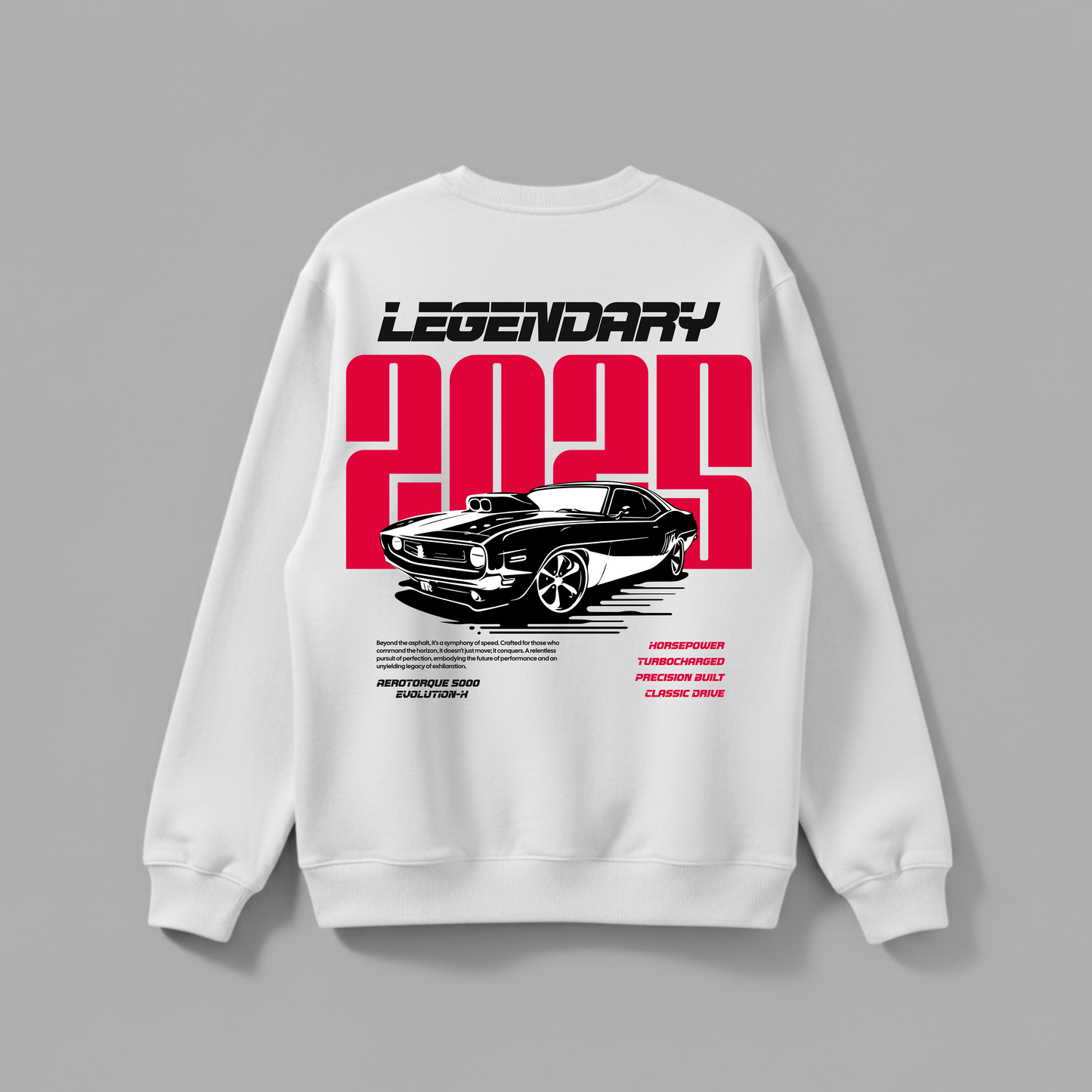 Legendary 2025 Unisex Oversized Sweatshirt