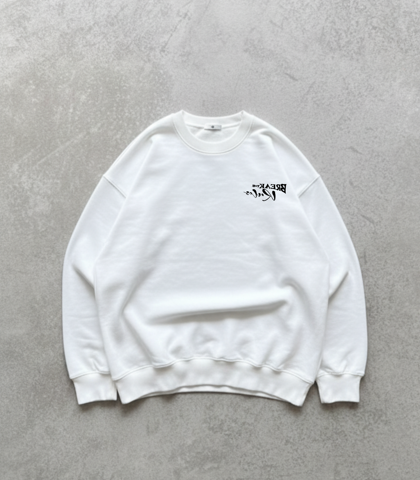 Break The Rules Unisex Oversized Sweatshirt