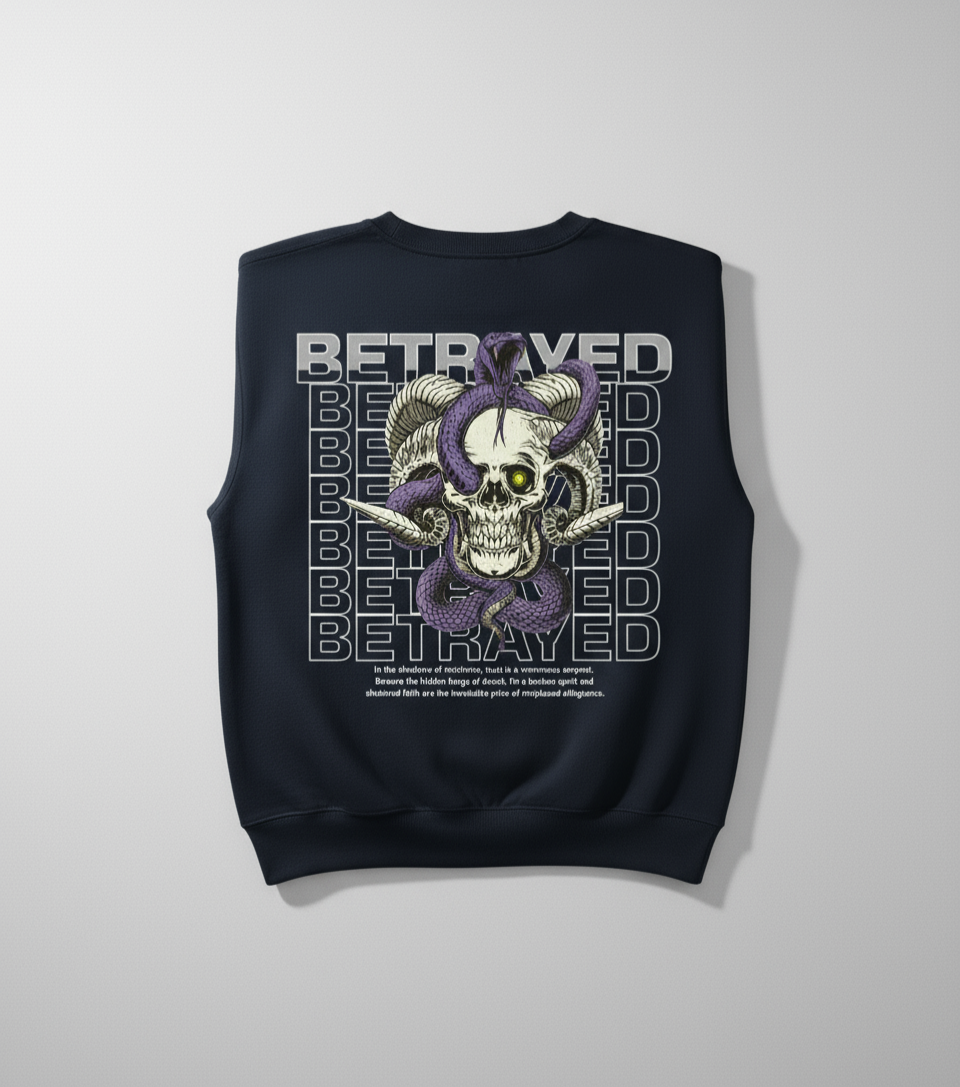 Betrayed Unisex Oversized Sweatshirt