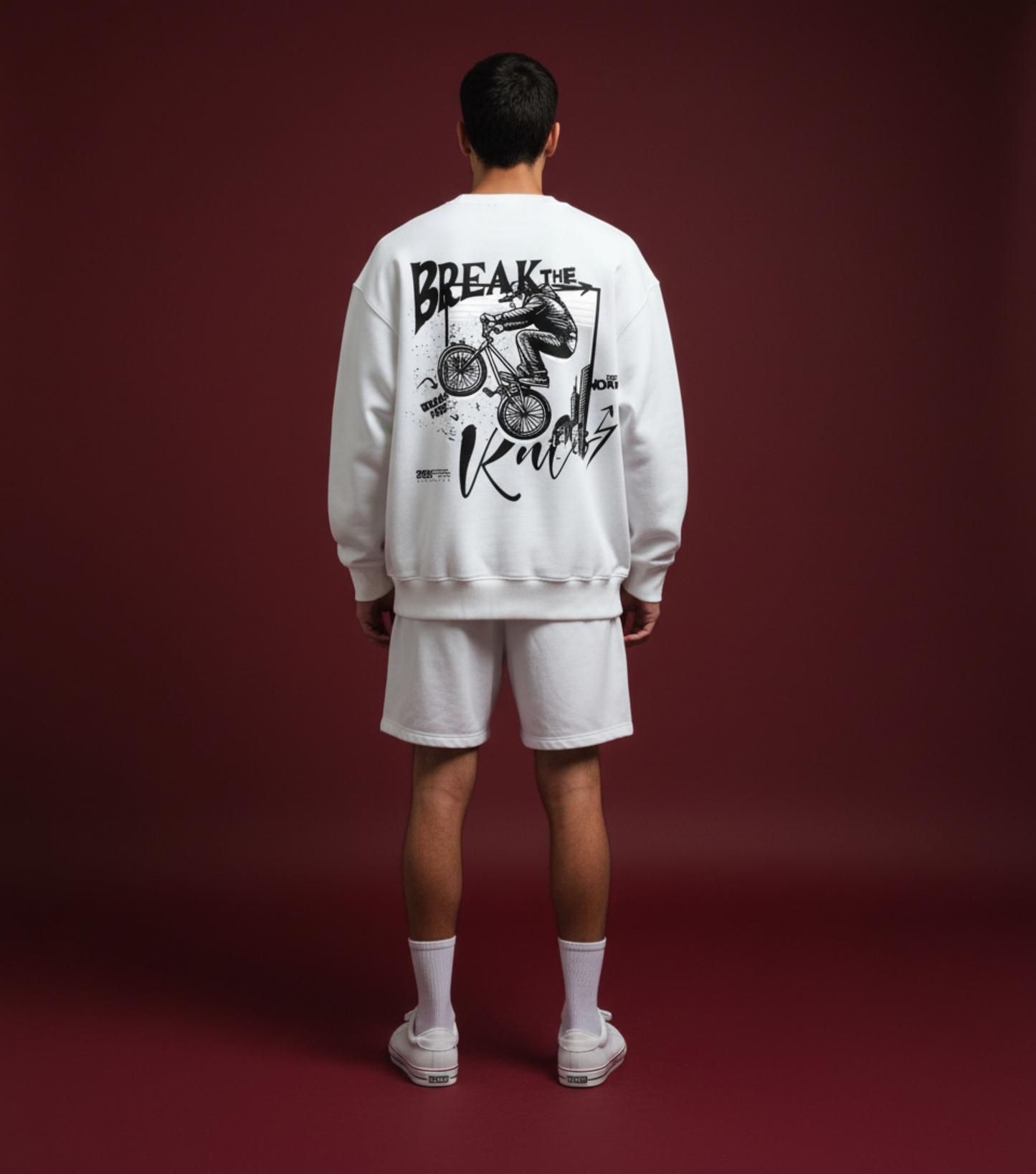 Break The Rules Unisex Oversized Sweatshirt