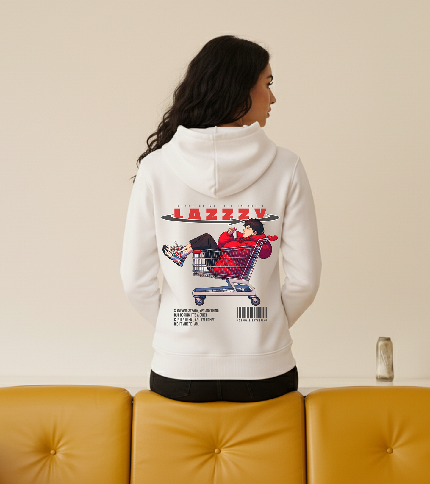 Lazzzzy Anime Oversized Hoodie