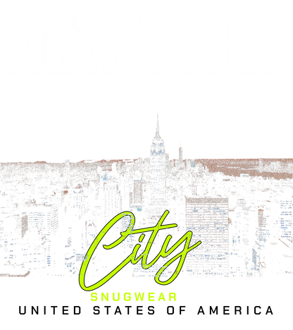 New York Skyline Oversized Hoodie