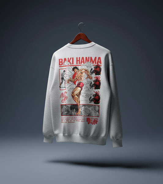 Baki Hanma Unisex Oversized Sweatshirt