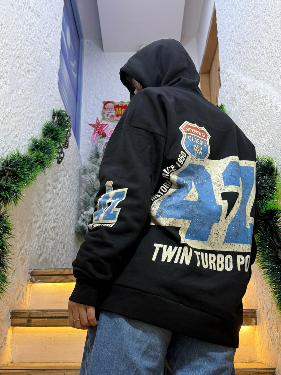 Historic 55 Unisex Oversized Hoodie