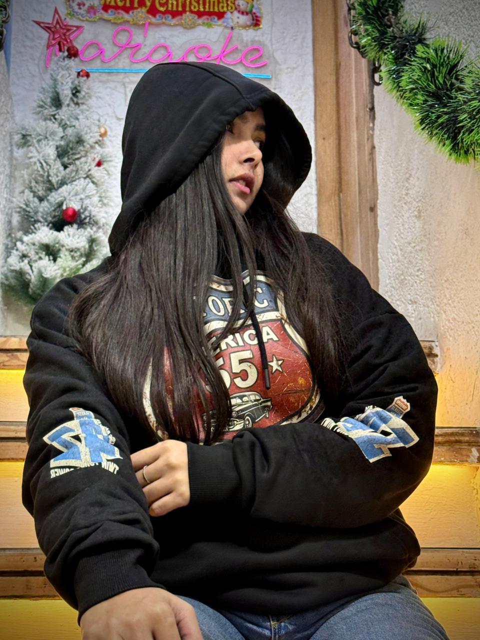 Historic 55 Unisex Oversized Hoodie